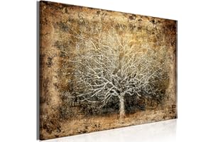 murando Akustikbild Baum Bilder Akustikschaum Hochleistungsschallabsorber Schallschutz Leinwand 1 tlg Wandbild Raumakustik Schalldämmung Abstrakt Natur Textur a-A-10014-b-a