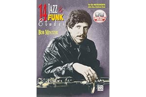 Fourteen jazz and funk etudes - eb instruments +cd