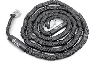 WAVESRX AnchorMate Bungee Cord 12ft - 50ft Secure Anchor for Boats Pontoons Elastic Rope