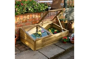 Forest Garden 1'3 x 3'6 Pressure Treated Large Timber Cold Frame