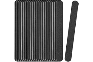 CANVALITE Lima per unghie in gel professionale 180/240, lime per unghie in gel, 25 pezzi, per unghie in gel, per unghie a due lati, lavabile e riutilizzabile