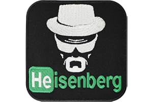 PATCH Heisenberg Breaking Bad Chrystal Meth Dealer Serie Biker Rockabilly Toppa