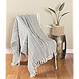 Ravaiyaa - Attitude is everything Cotton Soft Blanket Hand Knitted Winter Warm Comforter Throw AC Blanket Sofa Couch Throw Blanket (Green Chevron Stripe)