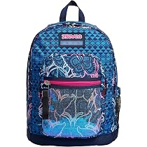 Seven Schulrucksack – Gepolstert, Geräumig, Mit Trinkflaschenfach, Für Teenager, Mehrfarbig
