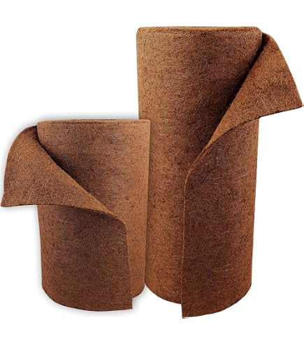 Tappetino Di Cocco MC.Sammler Per Proteggere Piante Dal Freddo - Rotolo 100x100cm - Biologico E Biodegradabile