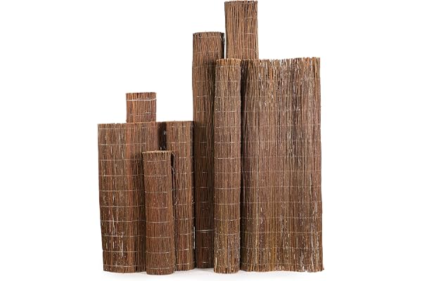 MC.Sammler clôture de Saule pour Jardin et terrasse 22 differents formats (110 x 300 cm) Brise-Vue pour Patio et balcons