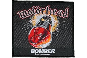 Motörhead BOMBER Aufnäher Patch Gewebt & Lizenziert !!