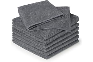 Blumtal - Chiffon Microfibre - Lot de 6 - Chiffon Microfibre Voiture - Produit Menager Entretien Maison - Tous Usages - 30x40cm