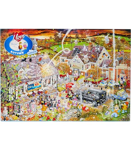 All Jigsaw Puzzles AJP10540 - Mike Jupp 'Blind As A Bat' 1000 Teile Puzzle