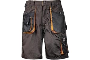 STENSO Emerton - Short De Travail Homme - Bermuda Cargo Homme - Pantacourt De Travail Homme - Bermuda De Travail Homme - Short Travail Homme Chantier