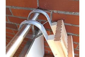 Jennys Tiershop 2 Meter! Katzenleiter/Katzentreppe mit einem Verbindungsstück. für Balkon etc. Mit gr. Bügeln! Douglasie (1a)