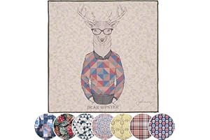 Johans® Paño de microfibra XXL | Calidad óptica 30 x 30 cm para limpiar gafas, smartphone, tableta, cámara, paño de limpieza para gafas, paño de pantalla