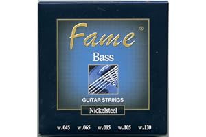 Fame Bass Strings,5er,45-130 round wound - Zestaw strun do 5 strunowej gitary basowej