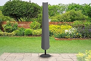 Bosmere Protector 6000 | Housse de parasol de jardin | L 153 cm circ.53 cm | 100 % imperméable, protection UV, 600D robuste | Garantie 6 ans | U590