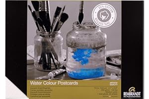 Rembrandt Papel de acuarela tarjeta postal 10,5 x 14,8 cm 300 g 30 páginas (93070011)