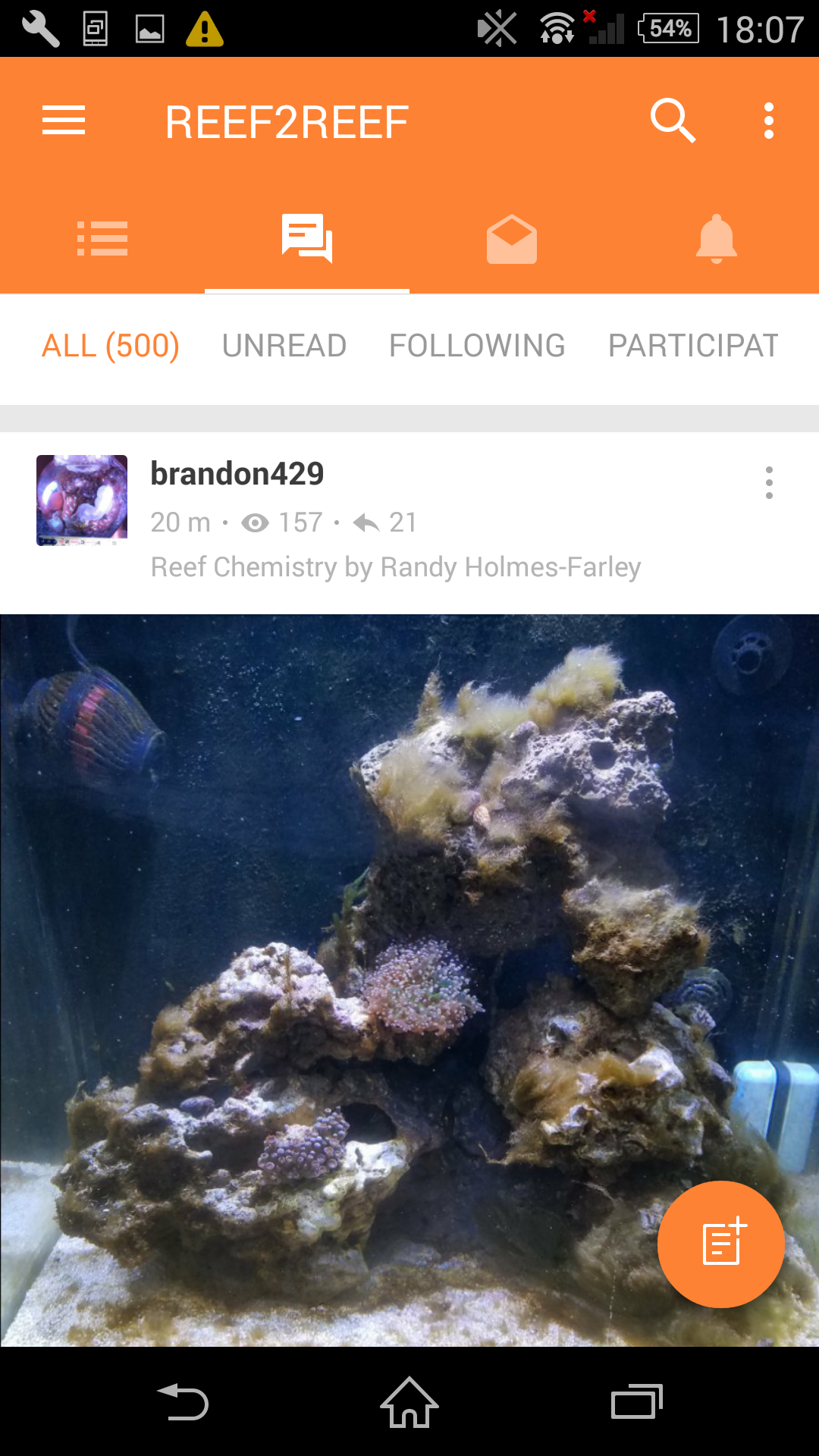 REEF2REEF Saltwater Aquarium Community Amazon.co.uk Appstore for Android