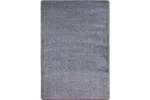 Modern Style Rugs Relay Classic Sustainable Recyclable Dark Grey Area Rug. Living Room, Bedroom, Conservatory, Office, Lounge. 100x150cm