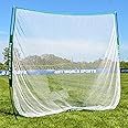 FORB Portable Garden Golf Net 7ft x 7ft – Durable Pop-Up Net for Home Practice – Versatile for Multiple Ball Sports – Easy Assembly with Carry Bag