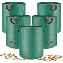 Grande paletta per raccogliere foglie, pulizia efficiente del cortile, 70 x 55 x 40 cm, borsa da giardino per raccogliere tagliata, detriti paesaggistici e rifiuti per la cura del
