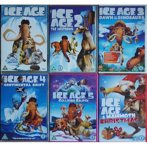 The Complete Ice Age 1 - 4 DVD Collection: Ice Age 1 / Ice Age 2
