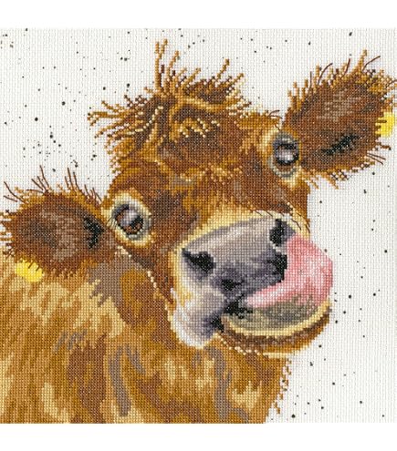Bothy Threads Kreuzstich-Set 'Bessie' – Komplett Mit Stoff, Garn & Zählmuster