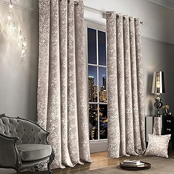 Homescapes Teal Crushed Velvet Lined Curtain Pair 90 X 90 Inch