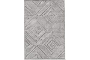 RugVista, Tuscany, Wykonane maszynowo, Dywan, Nowoczesny, długie włosie, 240 x 340 cm, Prostokątny, Oeko-Tex Standard 100, Polipropylen, Przedpokój, sypialnia, kuchnia, salon, Szary