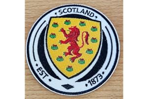 Best badge: Football Scotland Scottish St Andrew's Flag Iron On Embroidered Badge Patch (2)