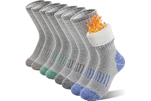 SANDSUCED Kinder Merino Wollsocken Wandersocken Thermosocken Warme Dicke Wintersocken für Jungen Mädchen Winter Sportsocken Kindersocken 4 Paar