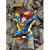 Superman. Caja met&aacute;lica: Incluye: 3 libros, 4 rotuladores, 1 p&oacute;ster y m&aacute;s de 50 pegatinas (DC Superh&eacute;roes)