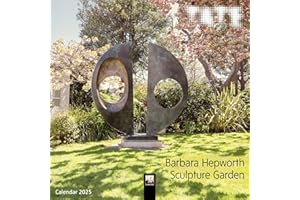 Tate: Barbara Hepworth Sculpture Garden Mini Wall Calendar 2025 (Art Calendar)
