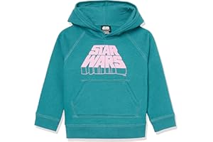 Amazon Essentials Disney | Marvel | Star Wars | Frozen | Princess Girls' Fleece Pullover Hoodie Sweatshirt