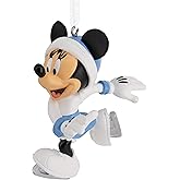 Hallmark Ice-Skating Minnie Mouse Ornament, Disney Tree Decoration, Disney Hanging Ornament, Christmas Hanging Ornament, Gift