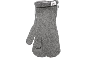 KNITAS Handschuhe Wolle Kinder Baby Kleinkind, Strickhandschuhe Merinowolle und Kaschmirwolle für Jungen Mädchen 0,5-4 Jahr, Wollhandschuhe Warme Gestrickte Bequeme Weiche, in der Beige, Rosa, Grau