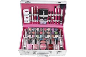 Love Urban Beauty 64 Piece complete Beauty Makeup Vanity Cosmetic Storage Set