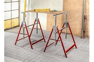 HC Tools Arbeits- Unterstellbock 2er Set Arbeitsbock Unterstellbock Stützbock Lastenträger, SH007-1