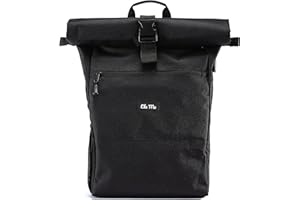 Ela Mo Plecak damski, plecak szkolny, zwijany top, piękny, wygodny i przemyślany, 18 l