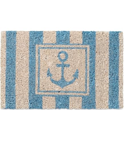 Kcldeci Zerbino Da Bagno Antiscivolo Con Anchorage E Memory Foam - Blu Oceano, 60x40 Cm, Morbido E Ultra Assorbente, Lavabile In Lavatrice