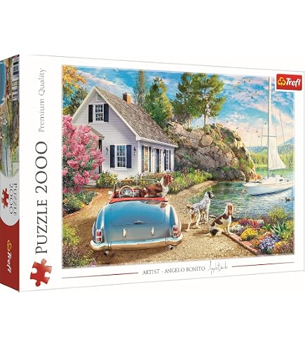 Trefl – Puzzle Alpen Im Sommer 2000 Pièces – Premium Quality – Dès 12 Ans
