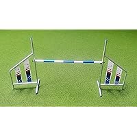 2 salti (4 montanti) Callieway® Aluminium Agility SALTI da Competizione AGI Jump Trophy, conformi al regolamento FCI