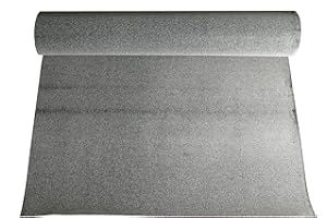 Gartenpirat rollo fieltro bituminoso techos 10m² lijado negro