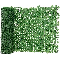 [neu.haus] Blätterzaun (100 x 300 cm) Sichtschutz/Balkon Umspannung/PVC Sichtschutz