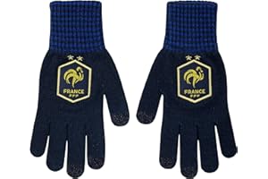 FFF Gants fan Collection officielle Equipe de France de Football - Enfant garçon
