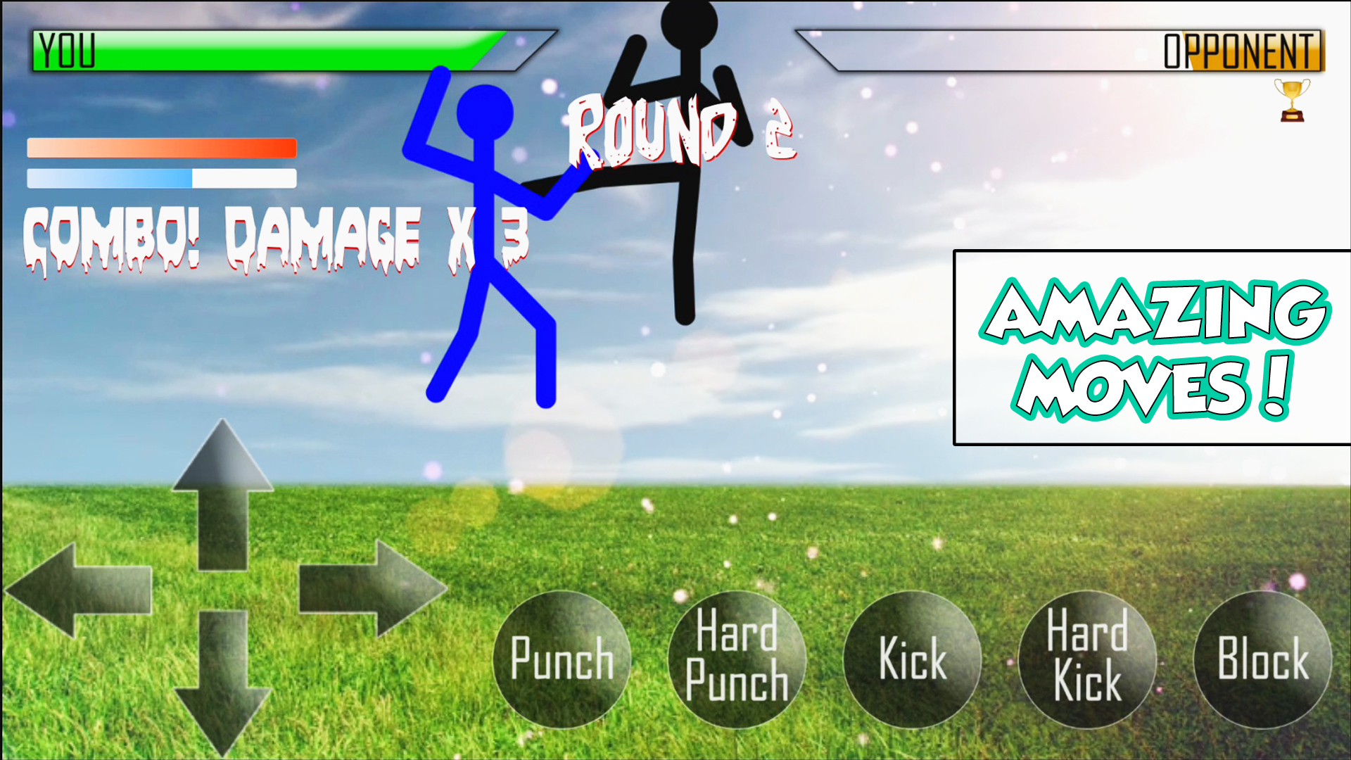 Stick Men Fighting Ultimate Multiplayer / Singleplayer Martial Arts