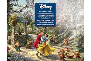 Disney Dreams Collection Thomas Kinkade Studios Disney Princess Coloring Poster