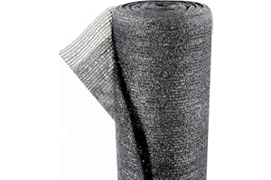 Sichtschutzblende für Zäune I Zaunblende grün GP pro m 2,85€ I Schattiernetz für Sicht und Windschutz I Sonnenschutz Balkonsichtschutz I Gerüstschutznetz (14m, dunkelgrün 90g 2m breit)