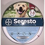 1 Collare Seresto di Bayer per cani oltre 8 Kg antipulci e zecche 70 cm