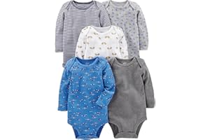 Simple Joys by Carter's Body (Pack de 5) Unisex bebé