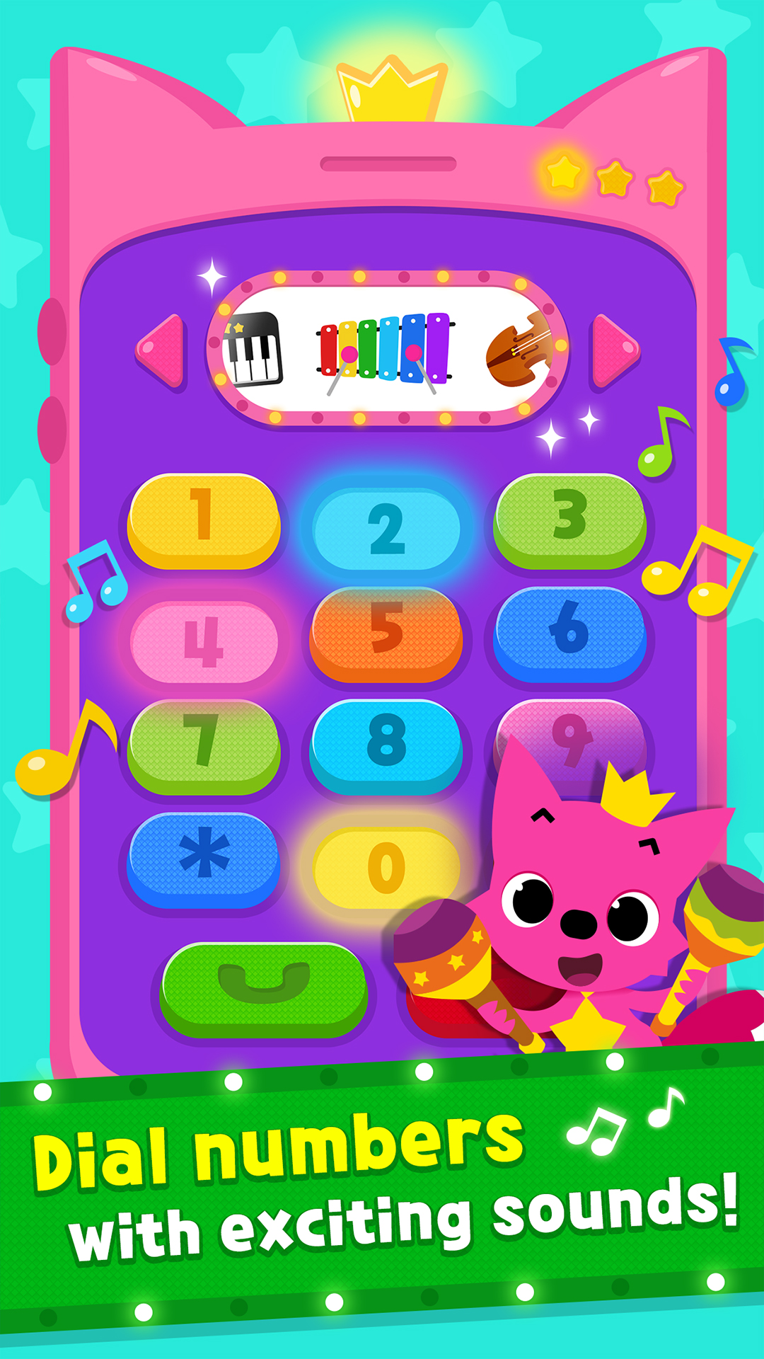 PINKFONG Singing Phone Amazon.de Apps für Android