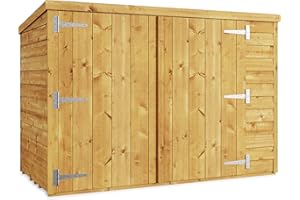 BillyOh Mini Keeper 6x3 Overlap Wooden Bike Store Garden Storage Shed